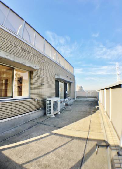 ルーフバルコニーは25㎡