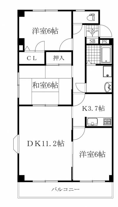 間取り図です