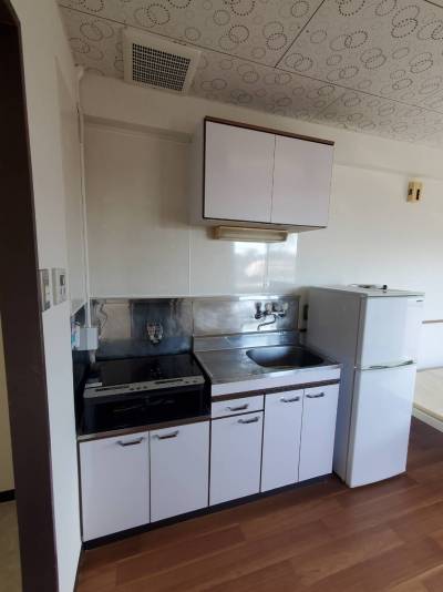 キッチンにはIH2口コンロ