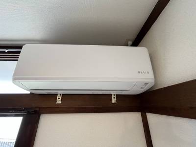 新しいエアコンです♪