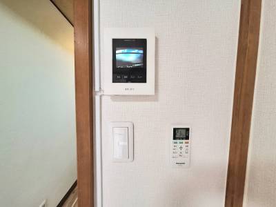 モニター付きインターホンあり