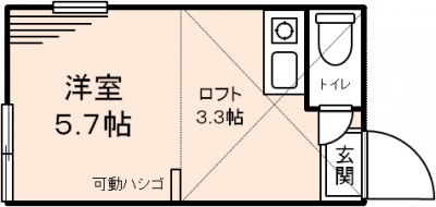 保土ヶ谷レオンクーパー106（神奈川県横浜市保土ケ谷区）の間取り図