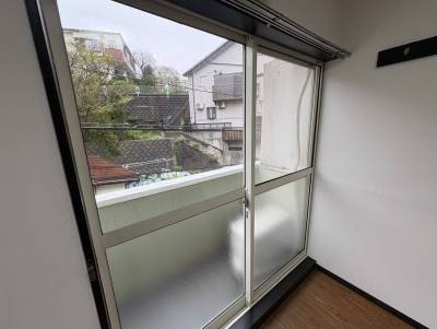 ベランダもあります。