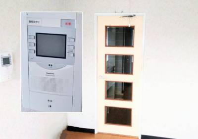 居室分離、落ち着いた居室環境、高機能モニター付インターホン