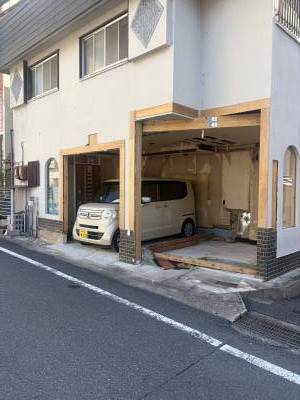 開口部工事中26.8.8
