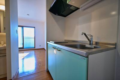 IHコンロ付きのシステムキッチン♪