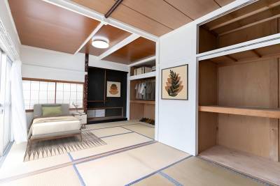 １階 リフォーム仕立てのリビング10畳和室です！