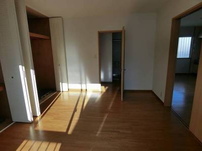 お部屋は収納もばっちりです