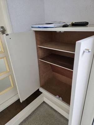 玄関横にシューズ収納庫
