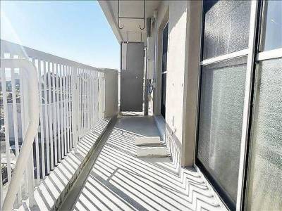 日当たり風通しの良いバルコニー