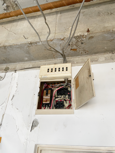 ブレーカーの様子です