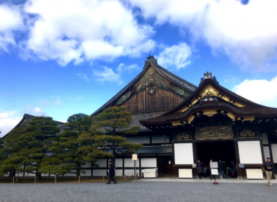 二条城まで徒歩約20分