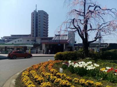 狭山ヶ丘駅東口ロータリー