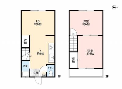 兵庫県神戸市長田区 長田区大日丘町　戸建の間取り図