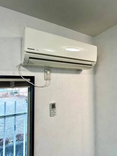 １F、２Fに各エアコン設置（2Fエアコンは新品）