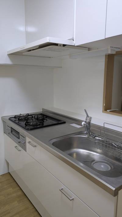 キッチンはシステムキッチンです