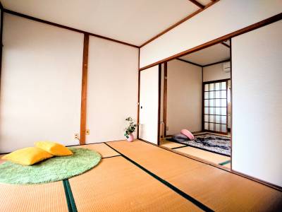 快適に寛げる６畳間&times;２