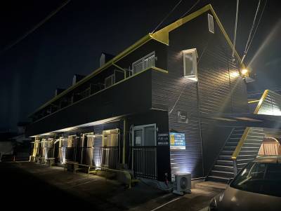 夜も明るくて防犯対策もばっちり