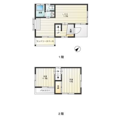 お部屋はすべてフローリング