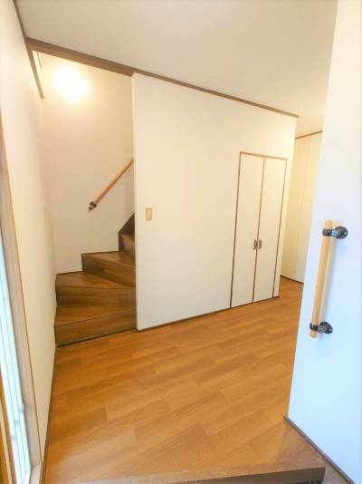 明るい玄関口です！
