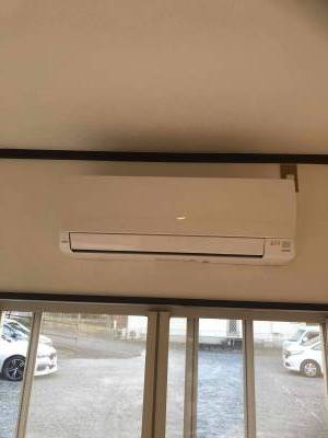 エアコン、新品交換済み。