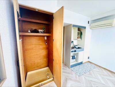 洗濯機置き場完備