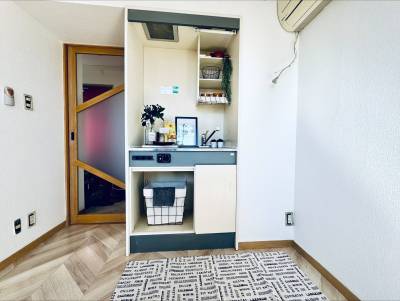 コンパクトで使いやすいキッチン♪