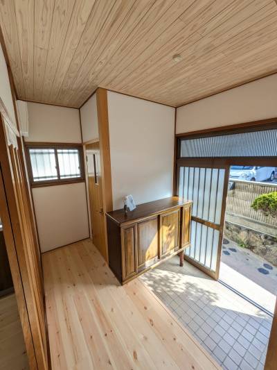 玄関はストレスの少ないゆったり空間