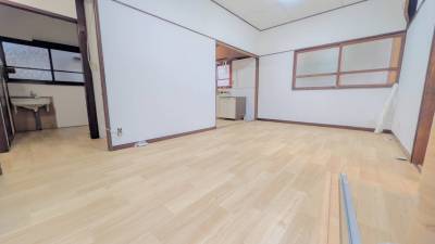 リビングはお家の中心にあり、使いやすい間取りです。