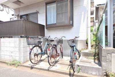 自転車置き場です