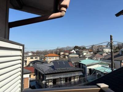 眺望もよく、日当たりがいいです。