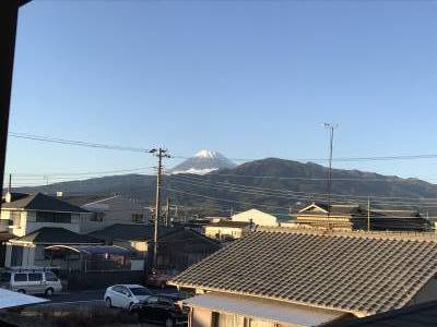 二階からは綺麗な富士山と沼津アルプスが一望できます！！