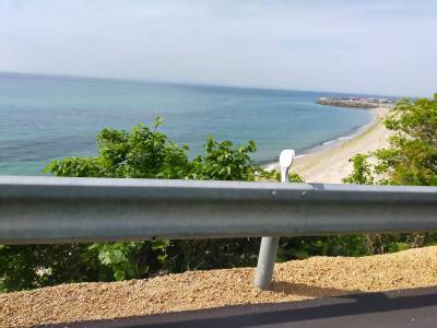 自転車で海水浴に行けます