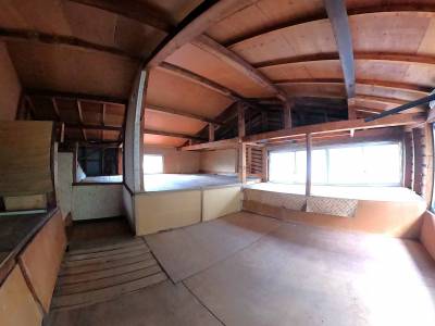 屋根裏部屋は秘密基地感覚で使えます