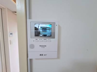 モニター付きインターホンあり！