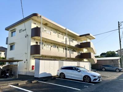 鉄筋コンクリート造、外壁塗装も終わって美しい物件です♪