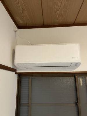 エアコン2台設置済み