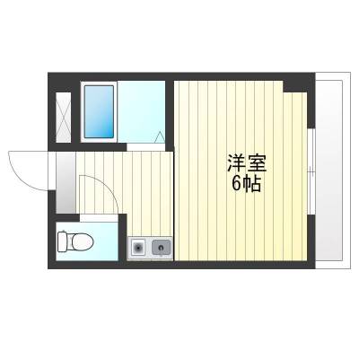 兵庫県神戸市垂水区 サンビレッジ塩屋402の間取り図