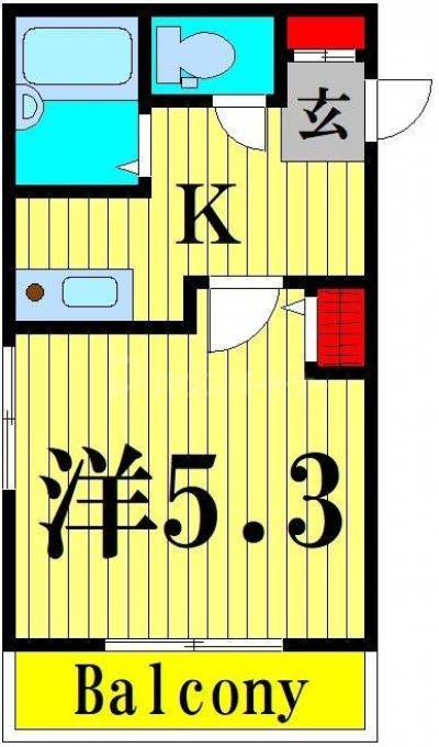 押入れの位置が、部屋を狭くしないいよう工夫してあります！