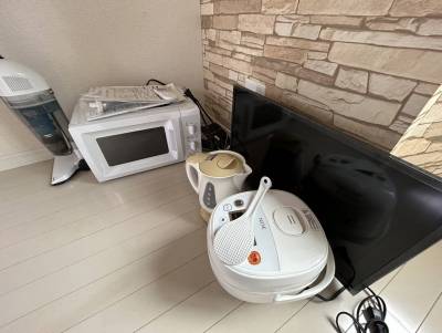 家具家電付き。すぐに住めます。洗濯機・冷蔵庫も！