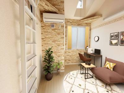 オシャレなアクセントクロスで快適な生活を！