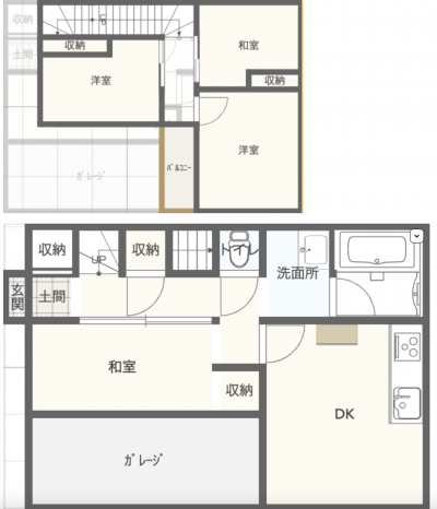 家族でも広々余裕をもって住める４DKです♪
