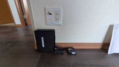 インターネット無料Wifi付。