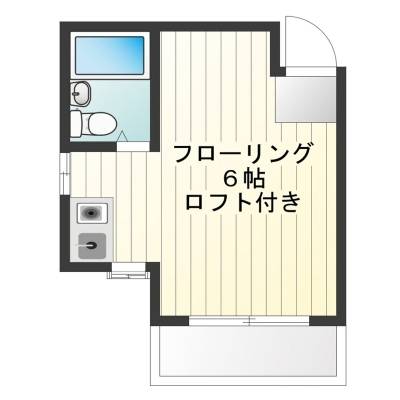 2階角部屋・窓も２箇所♪