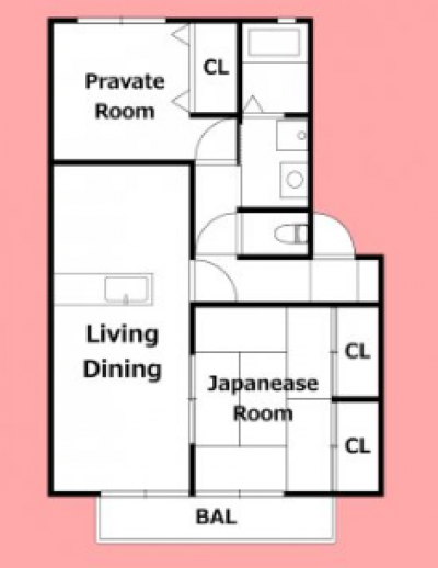 こちらはＡ棟の画像でＢ棟は左右反転等違う箇所がございます