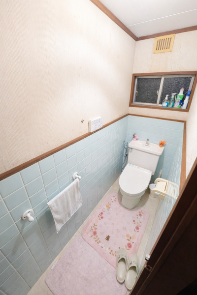 温かい♪温水洗浄便座です