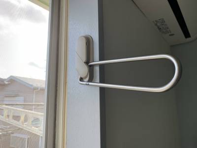 室内物干しユニット完備で雨の日でも安心です(^^)v