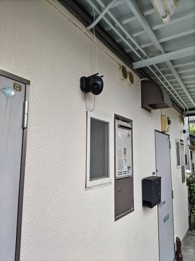 防犯カメラ設置