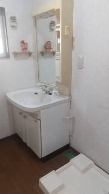 洗面所です。