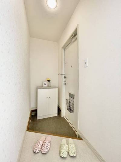 シューズボックスがあります。
